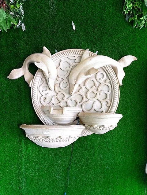 نافورة جدارية بالدلافين — موديل MF-020